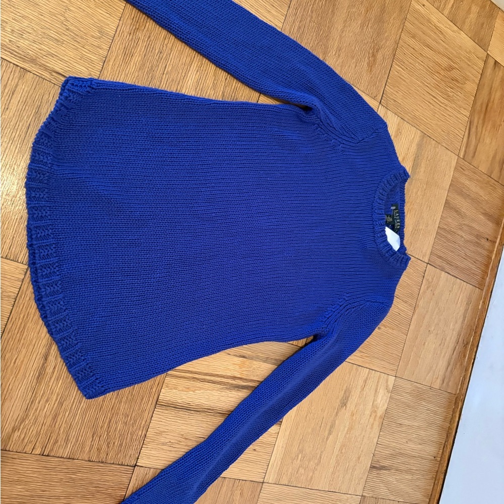 XS Ralph Lauren Blue Sweater- Make an offer!